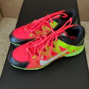 Nike Hyperdiamond Keystone GS #684681-610. Size US 6Y/UK 5.5/EUR 38.5/cm 24.